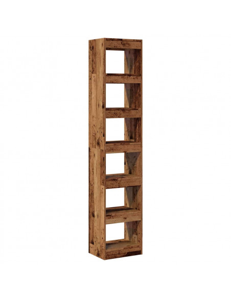 Libreria/Divisorio Legno Antico 40x30x198 cm