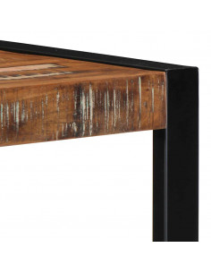 Mensola da Parete Multicolore 35x35x100 cm in Legno Recupero