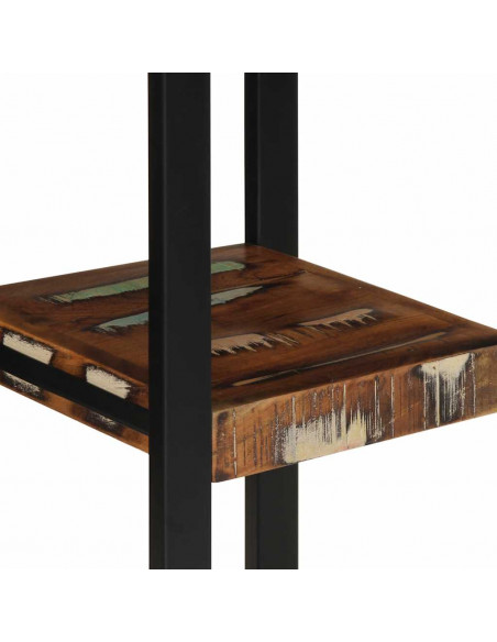 Mensola da Parete Multicolore 35x35x100 cm in Legno Recupero