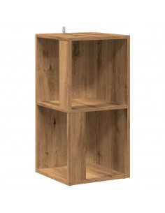 Mobile Angolare Rovere Artigianale 33x33x67 cm in Truciolato