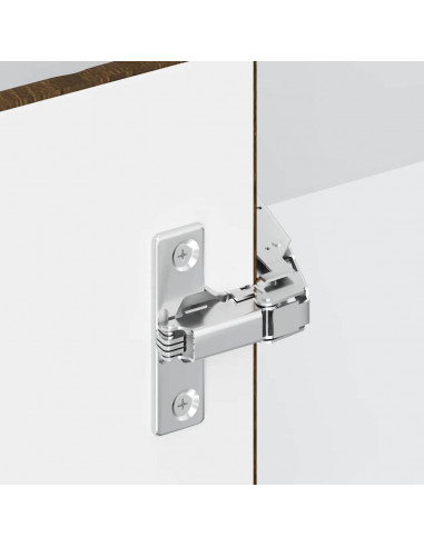 Mobile Base ad Angolo Cucina Lucca Rovere Marrone in Truciolato