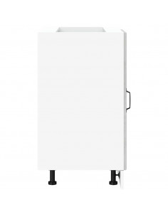 Mobile Base Lavello Grigio Cemento in Legno Multistrato