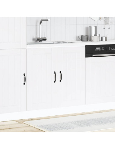 Mobile Base Lavello Lucca Bianco in Legno Multistrato