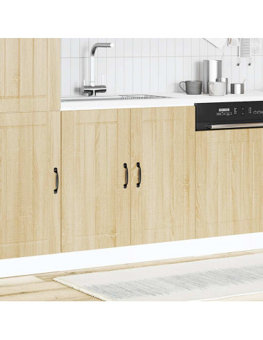 Mobile Base Lavello Lucca Rovere Sonoma in Legno Multistrato