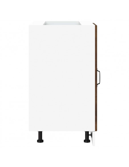 Mobile Base Lavello Rovere Fumo in Legno Multistrato