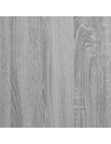 Mobile da Bagno Grigio 35x37,5x188,5 cm in Truciolato e Metallo