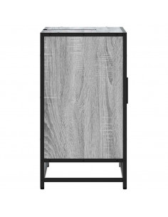 Mobile Lavabo Bagno Grigio Sonoma 65x33x60 cm Legno Multistrato