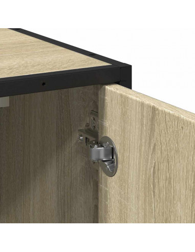 Mobile Lavabo da Bagno Rovere Sonoma 65x33x60 cm in Truciolato