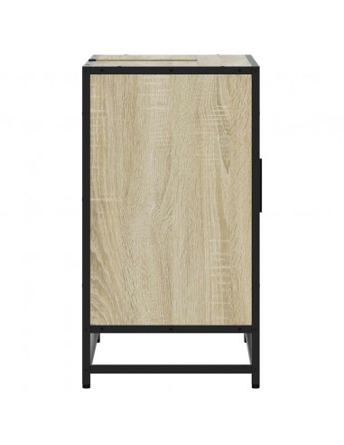 Mobile Lavabo da Bagno Rovere Sonoma 65x33x60 cm in Truciolato