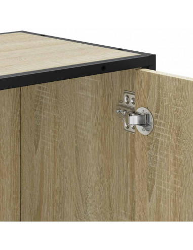 Mobile Lavabo da Bagno Rovere Sonoma 65x33x60 cm in Truciolato