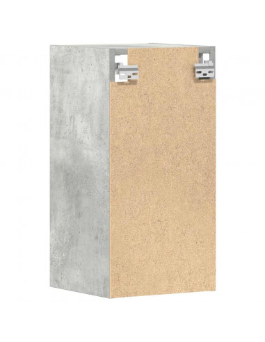Mobile Pensile Grigio Cemento 30x29,5x60 cm Legno Multistrato