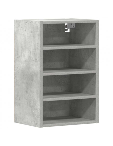 Mobile Pensile Grigio Cemento 40x29,5x60 cm Legno Multistrato