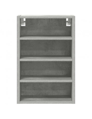 Mobile Pensile Grigio Cemento 40x29,5x60 cm Legno Multistrato
