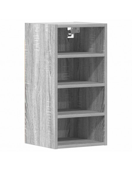 Mobile Pensile Grigio Sonoma 30x29,5x60 cm in Legno Multistrato