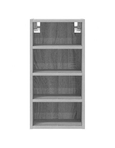 Mobile Pensile Grigio Sonoma 30x29,5x60 cm in Legno Multistrato