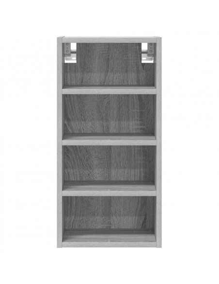 Mobile Pensile Grigio Sonoma 30x29,5x60 cm in Legno Multistrato