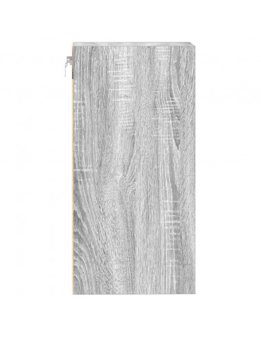 Mobile Pensile Grigio Sonoma 30x29,5x60 cm in Legno Multistrato