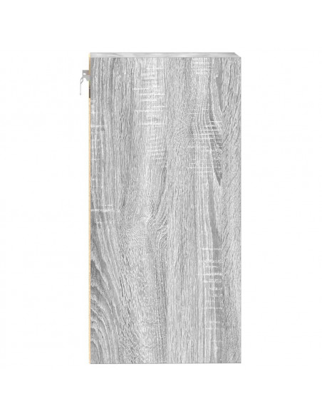 Mobile Pensile Grigio Sonoma 40x29,5x60 cm in Legno Multistrato