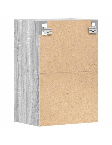 Mobile Pensile Grigio Sonoma 40x29,5x60 cm in Legno Multistrato