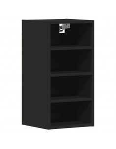 Mobile Pensile Nero 30x29,5x60 cm in Legno Multistrato