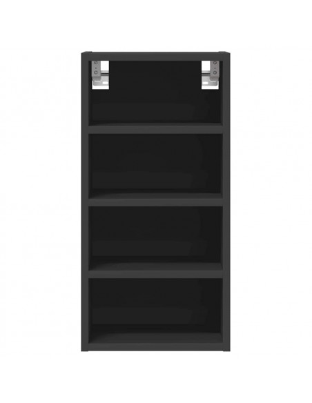 Mobile Pensile Nero 30x29,5x60 cm in Legno Multistrato