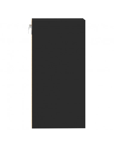 Mobile Pensile Nero 30x29,5x60 cm in Legno Multistrato