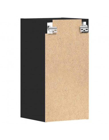 Mobile Pensile Nero 30x29,5x60 cm in Legno Multistrato