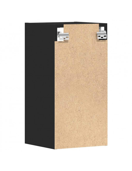 Mobile Pensile Nero 30x29,5x60 cm in Legno Multistrato
