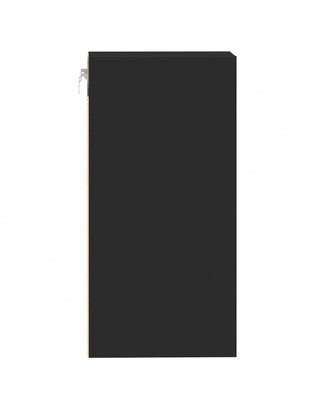 Mobile Pensile Nero 40x29,5x60 cm in Legno Multistrato