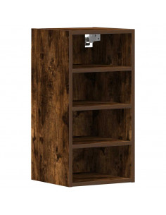 Mobile Pensile Rovere Fumo 30x29,5x60 cm in Legno Multistrato