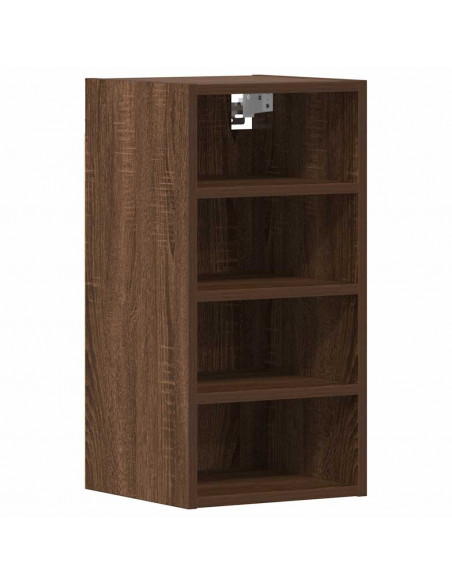 Mobile Pensile Rovere Marrone 30x29,5x60 cm Legno Multistrato
