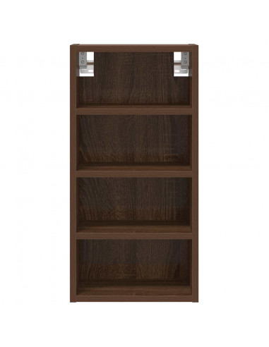 Mobile Pensile Rovere Marrone 30x29,5x60 cm Legno Multistrato