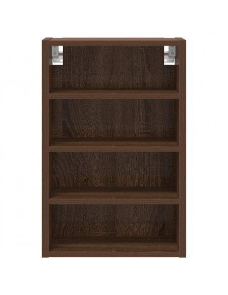 Mobile Pensile Rovere Marrone 40x29,5x60 cm Legno Multistrato