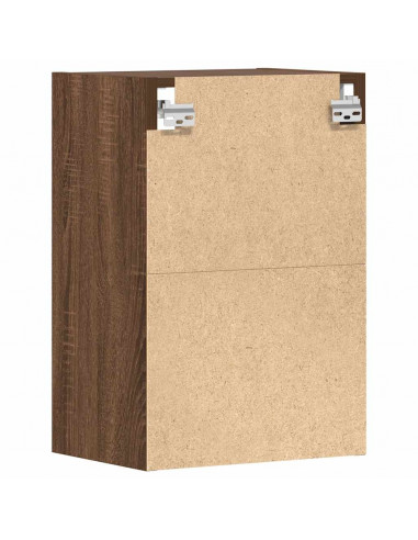 Mobile Pensile Rovere Marrone 40x29,5x60 cm Legno Multistrato