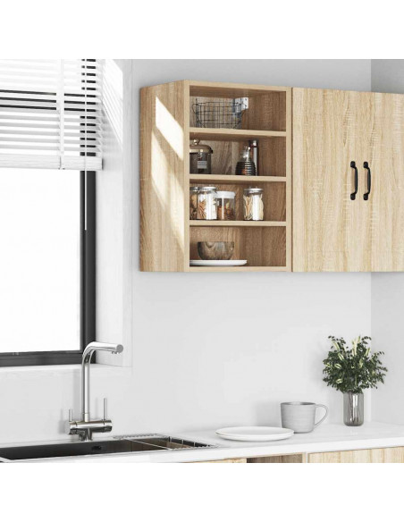 Mobile Pensile Rovere Sonoma 40x29,5x60 cm in Legno Multistrato