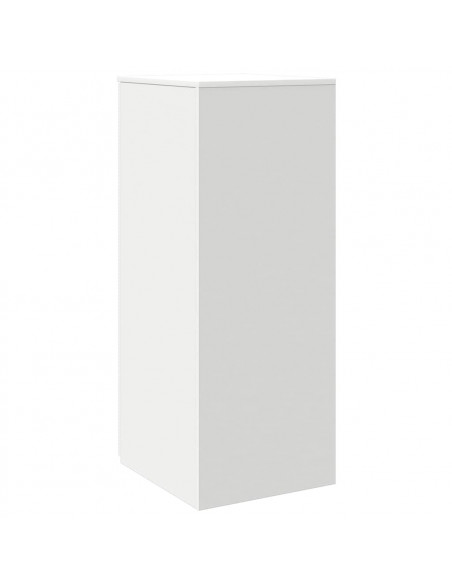Mobile Portaoggetti Bianco 40x45x103,5 cm in Legno Multistrato