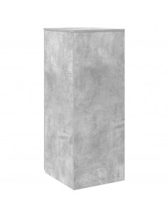 Mobile Portaoggetti Grigio Cemento 40x45x103,5 cm in Truciolato