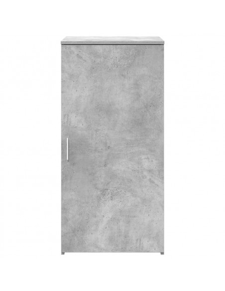 Mobile Portaoggetti Grigio Cemento 50x45x103,5 cm in Truciolato