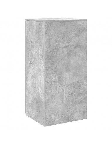 Mobile Portaoggetti Grigio Cemento 50x45x103,5 cm in Truciolato