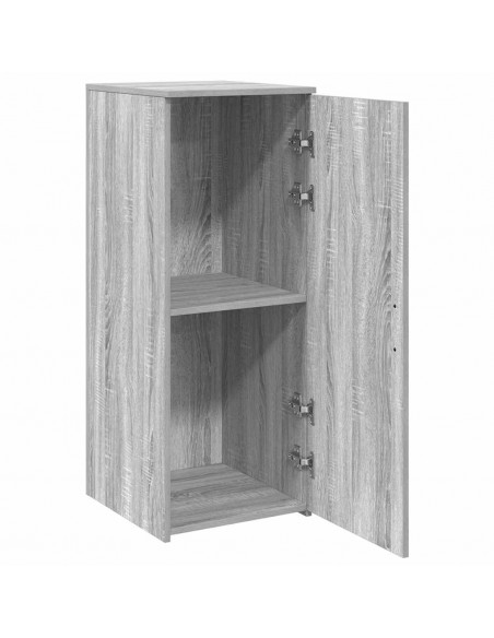 Mobile Portaoggetti Grigio Sonoma 40x45x103,5 cm in Truciolato