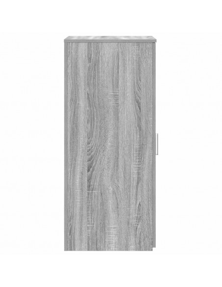 Mobile Portaoggetti Grigio Sonoma 40x45x103,5 cm in Truciolato