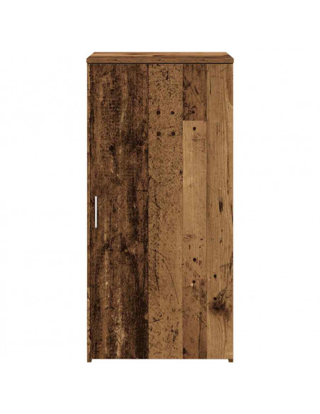 Mobile Portaoggetti Legno Antico 50x45x103,5 cm in Truciolato