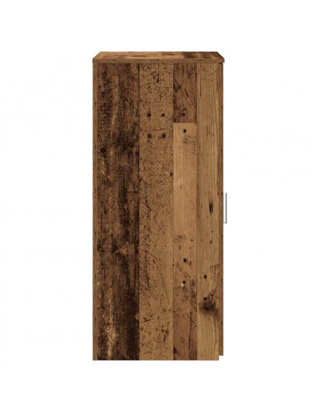 Mobile Portaoggetti Legno Antico 50x45x103,5 cm in Truciolato