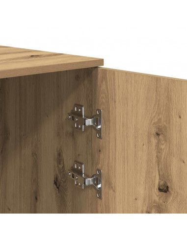 Mobile Portaoggetti Rovere Artigianale 40x45x103,5cm Truciolato