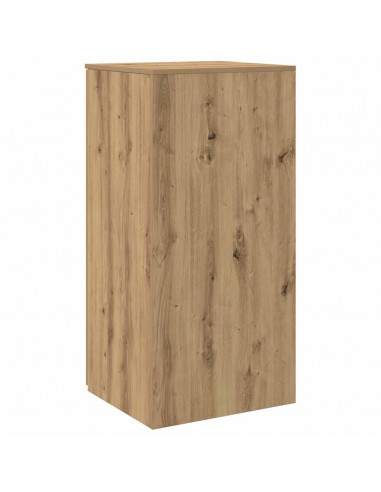 Mobile Portaoggetti Rovere Artigianale 50x45x103,5cm Truciolato