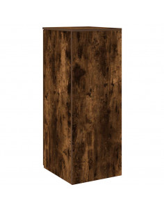 Mobile Portaoggetti Rovere Fumo 40x45x103,5 cm in Truciolato