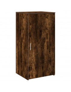 Mobile Portaoggetti Rovere Fumo 50x45x103,5 cm in Truciolato