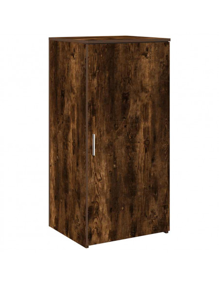 Mobile Portaoggetti Rovere Fumo 50x45x103,5 cm in Truciolato