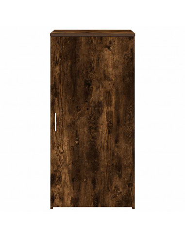 Mobile Portaoggetti Rovere Fumo 50x45x103,5 cm in Truciolato