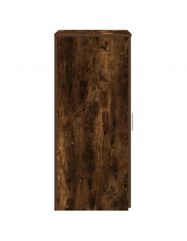 Mobile Portaoggetti Rovere Fumo 50x45x103,5 cm in Truciolato